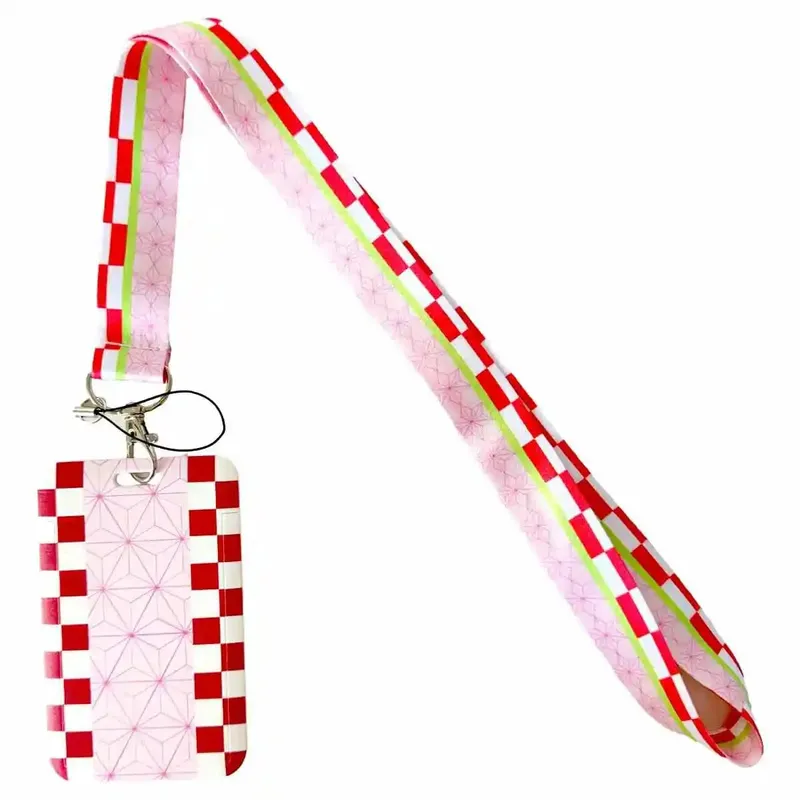 Anime Lanyard Credential Holder Keychains Neck Lanyard For Pass Card Credit Card Holder Straps Mobile Phone Charm Accessories — image 14