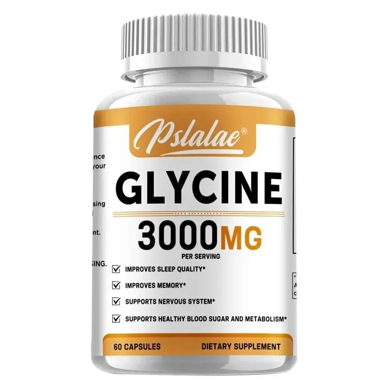 Glycine Supplement - Promotes Restful Sleep Supports Cognitive Function Emotional Balance and Neurological Health