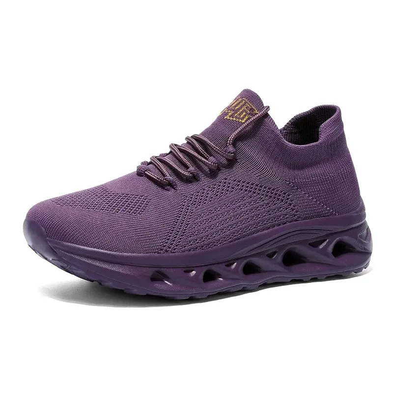 Men's Lightweight Mesh Breathable Walking Shoes Height Increasing Thick Soled Casual Outdoor Running Shoes