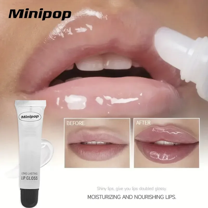 2/3/6pcs Long Lasting Hydrating Clear Lip Gloss | Non-sticky Lip Base Oil High-shine Finish Lip Care Cosmetics 18ml