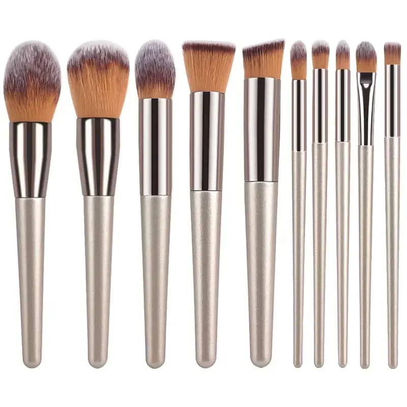12pcs Makeup Brush Kit Soft Synthetic Hair Make Up Brushes Foundation Blush Eyeshadow Cosmetic Makeup Tools — image 28
