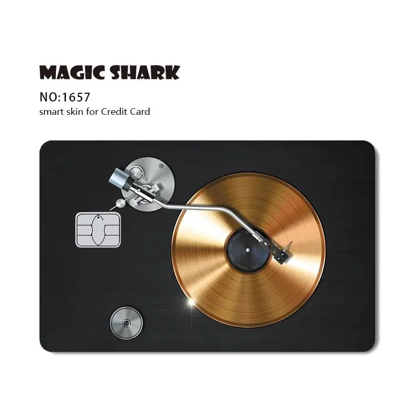 2026 New Magic Shark Anime Money Charge 404 Error ID Game Machine Film Skin Sticker for Debit Bank Credit Card — image 25
