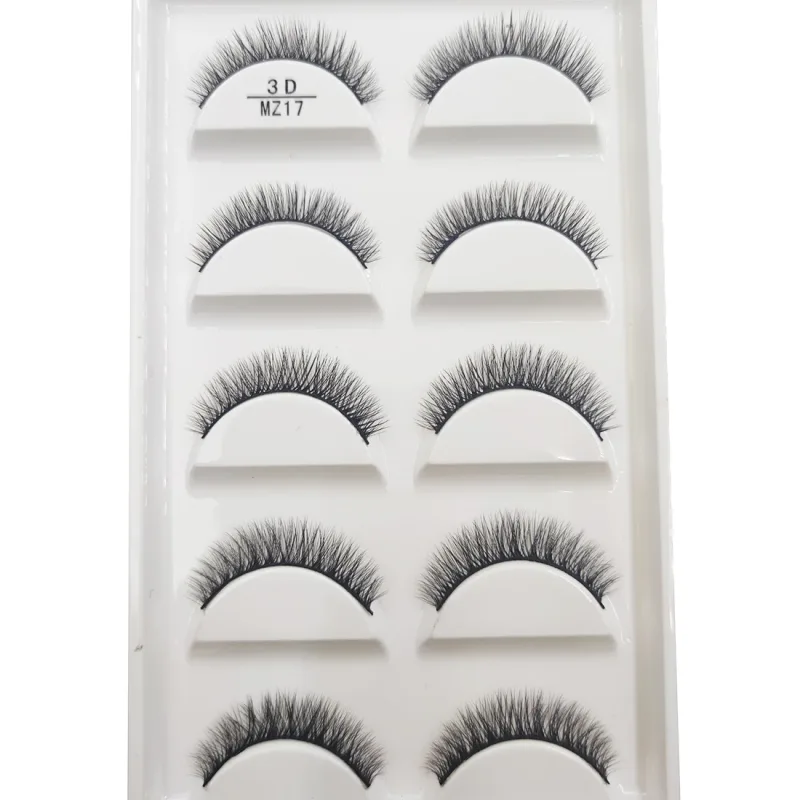 New 28 Style 5 Pairs Natural Mink False Eyelashes Makeup Eyelash Extension Fake Eye Lashes Faux Cils Make Up Beauty Cilios — image 17