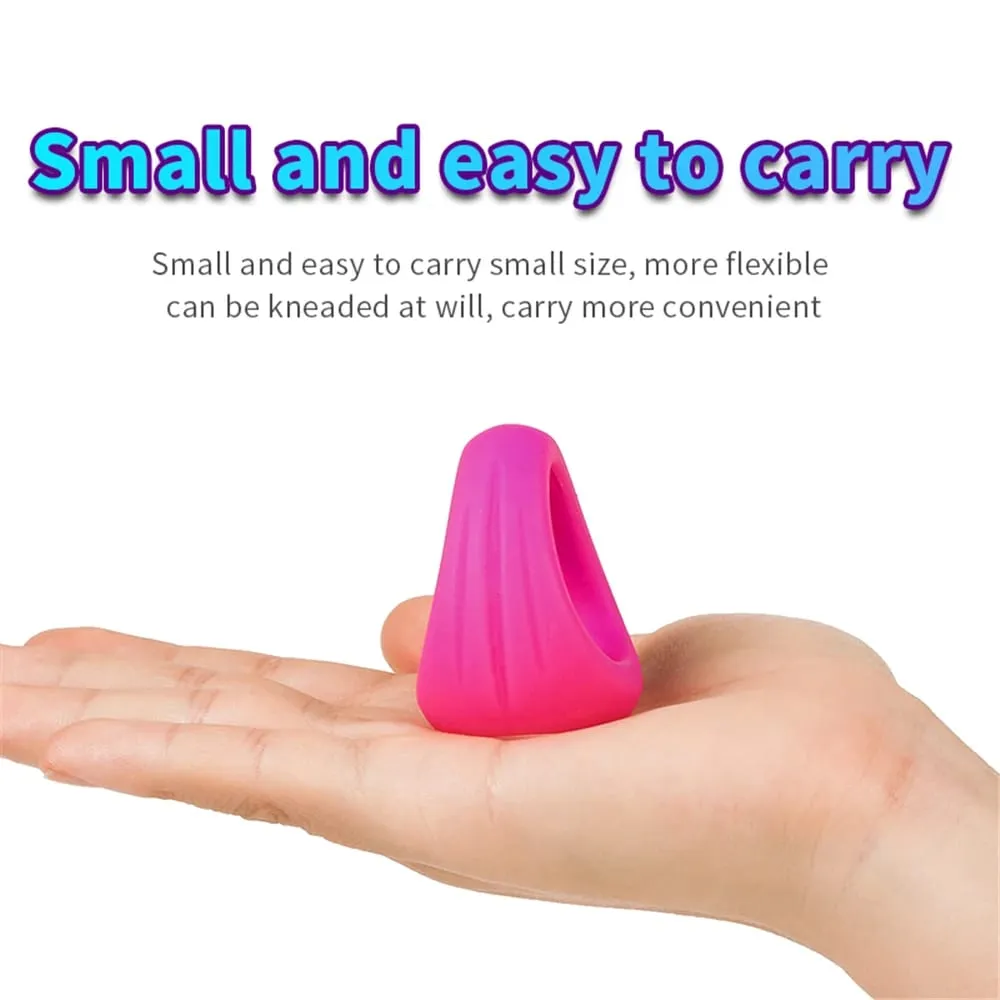Nam Dương Vật Vòng Silicone Gà Trống Nhẫn Nam Khóa Xuất Tinh Bìu Dái Bóng Miếng Dán Anillo Hombre Cockring Đồ Chơi Tình Dục Cho Nam — image 4
