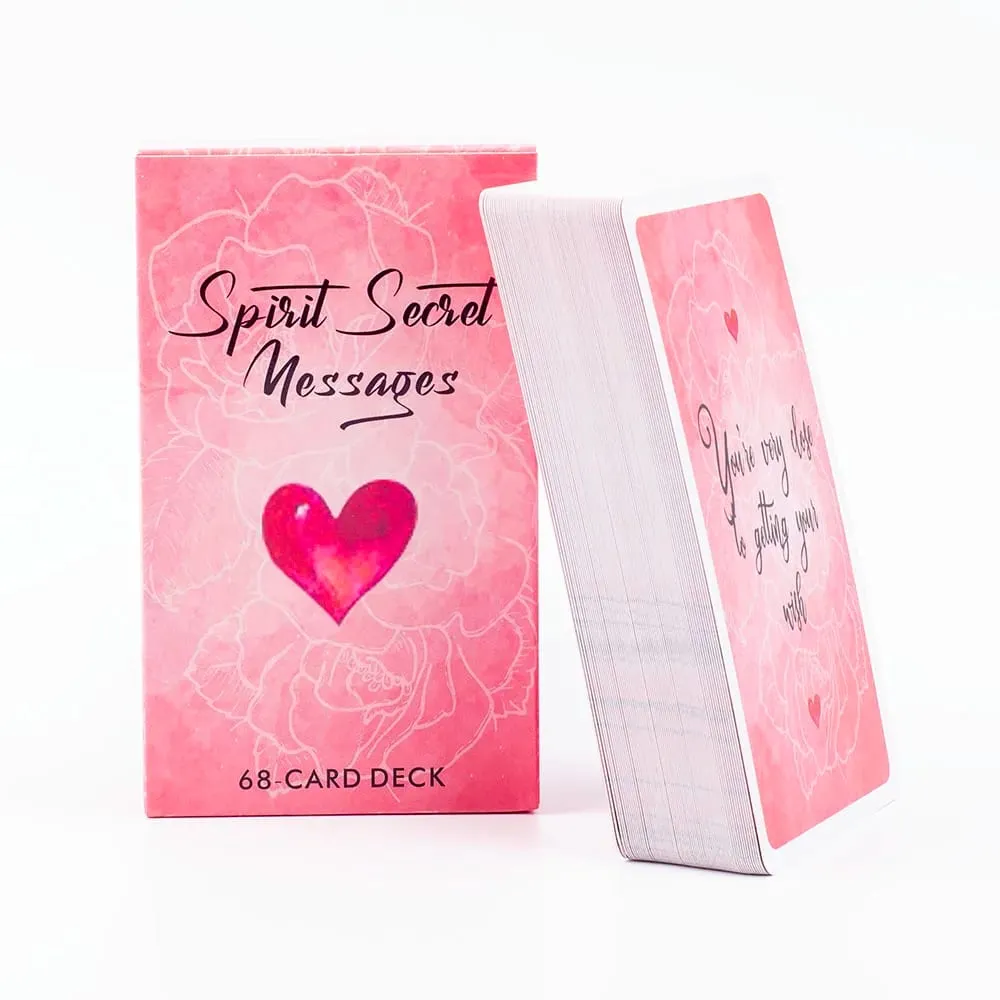 Spirit Secret Messages 68Pcs English Version Oracle Divination Fate Game Deck Tarot Table Board Games Playing Card 10.4x6.1cm — image 2