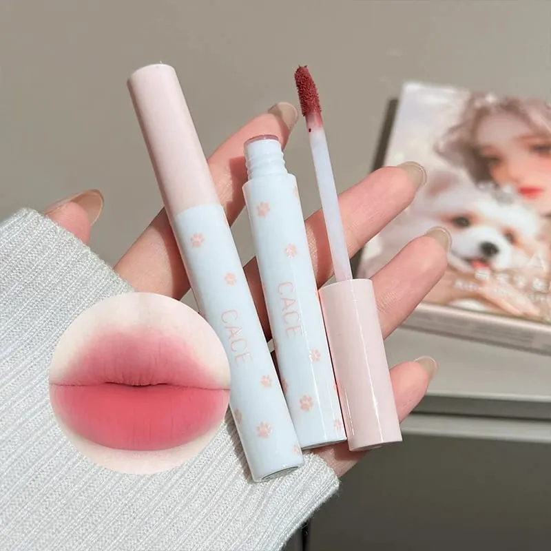 6 Colors Matte Velvet Lip Mud Sers Waterproof Lasting Nude Liquid Lipstick Red Lip Tint Nourishing Lip Clay Cosmetic Kits — image 4
