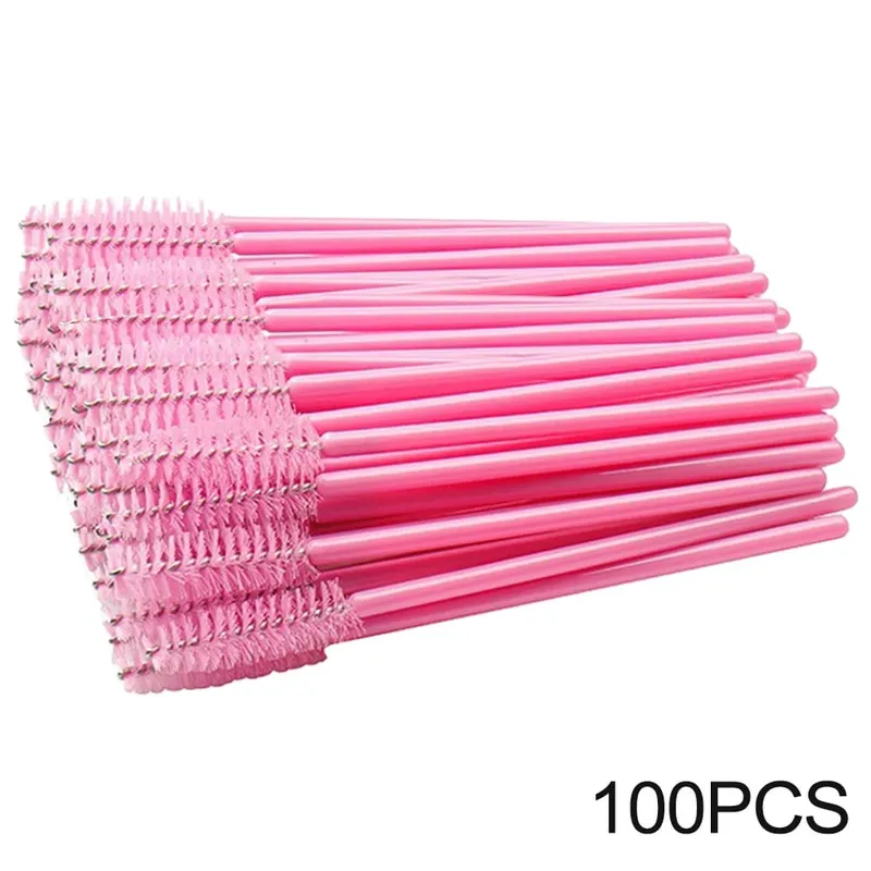 Wholesale Lash Brushes Eyelashes Extension Brush 100/300pcs For Woman And Man Mascara Wands Applicator Spoolers Makeup Tools — image 15