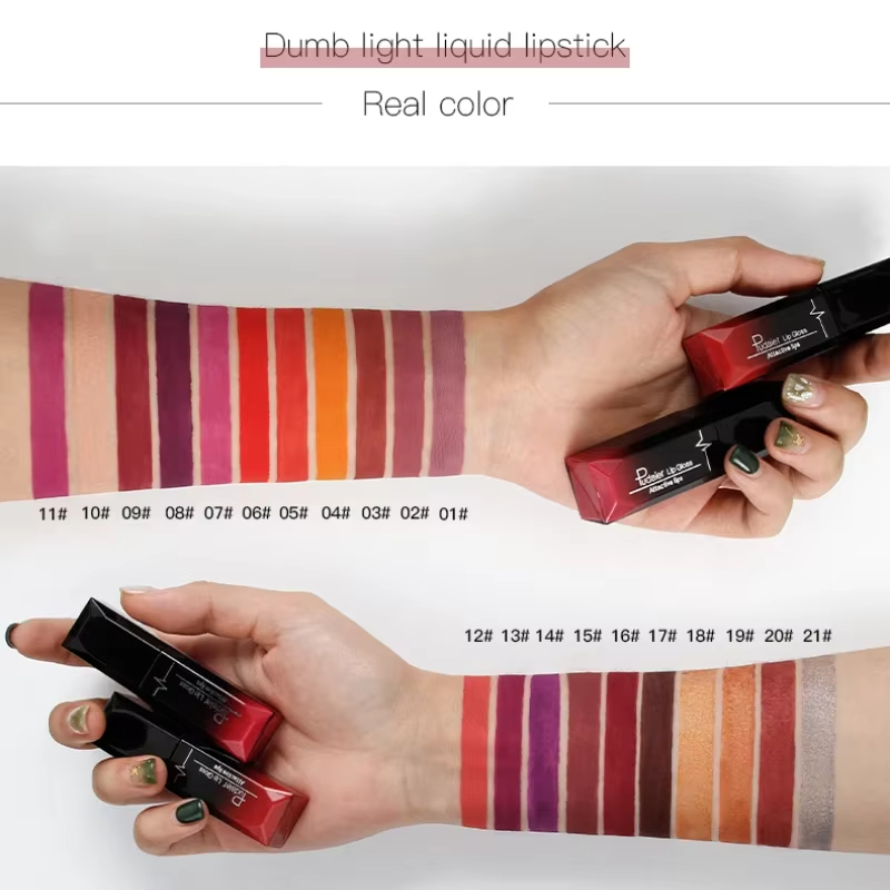 Velvet Matte Liquid Lipstick Waterproof 17 Long Lasting Colors Non Stick Cup Kissproof Smooth Soft Lip Tint for Girls — image 4