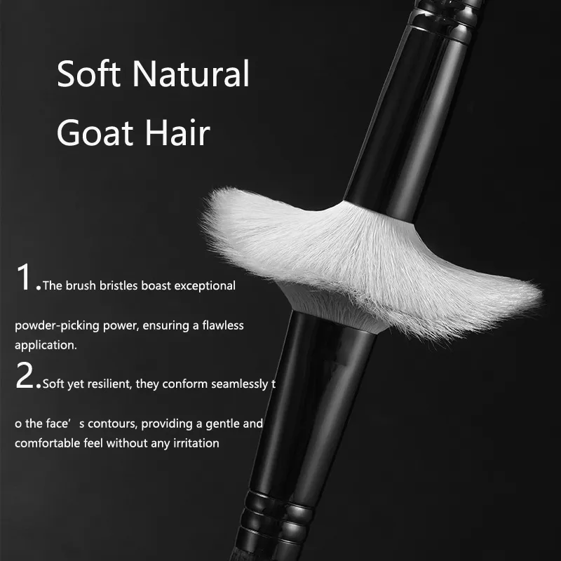OVW Animal Hair Makeup Brush Complete Set 28PCS Lip Brushes Eyeshadow Brush Soft Makeup Brush Beauty Tools Smudge Brush Single — image 2