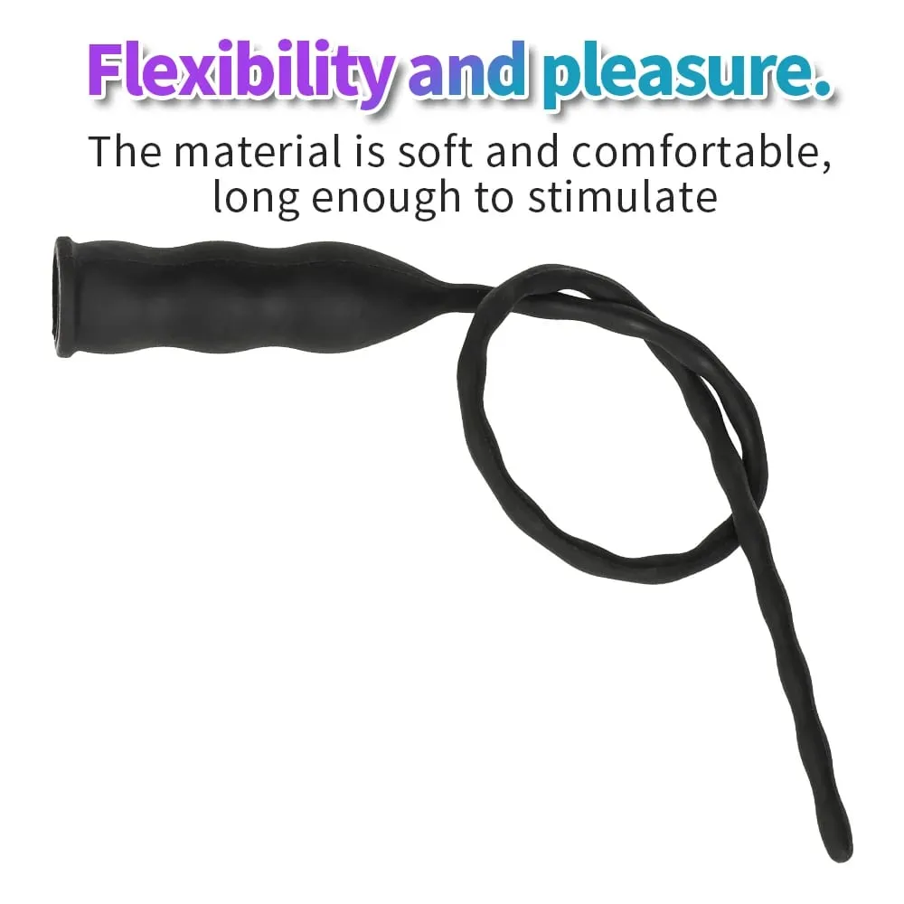 10 Frequency Urethral Vibrator Horse Eye Stimulator Sounding Penis Plug Insert Catheter Expander Male Masturbator Sex Toys — image 4