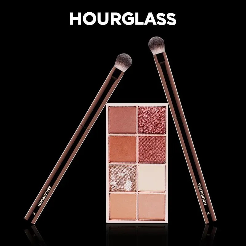 Hourglass Makeup Brushes Powder Foundation Concealer Blusher Bronzer Eye Shadow Eyebrow Eyeliner Sculpting Brush — image 6