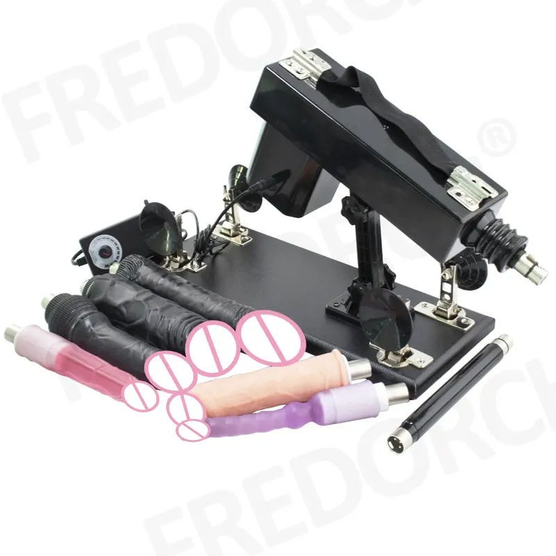 Sex Machine for Woman Adjustable Masturbating Pumping with 3XLR Accessories Sex Gun Love Machine for Men Adult Toys