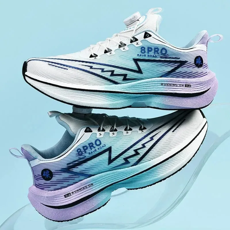 Carbon Plate Marathon Running Shoes Men Women Breathable Lightweight Shock Absorbing Non Slip Sports Sneakers — image 9