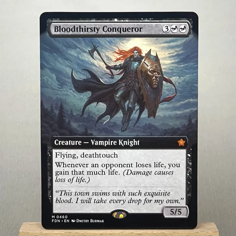 J25 INR FDN DFT DSKHOLO11-01 Tcg Proxy karty Edgar Markov Teror vrcholů Void Winnower The Aetherspark