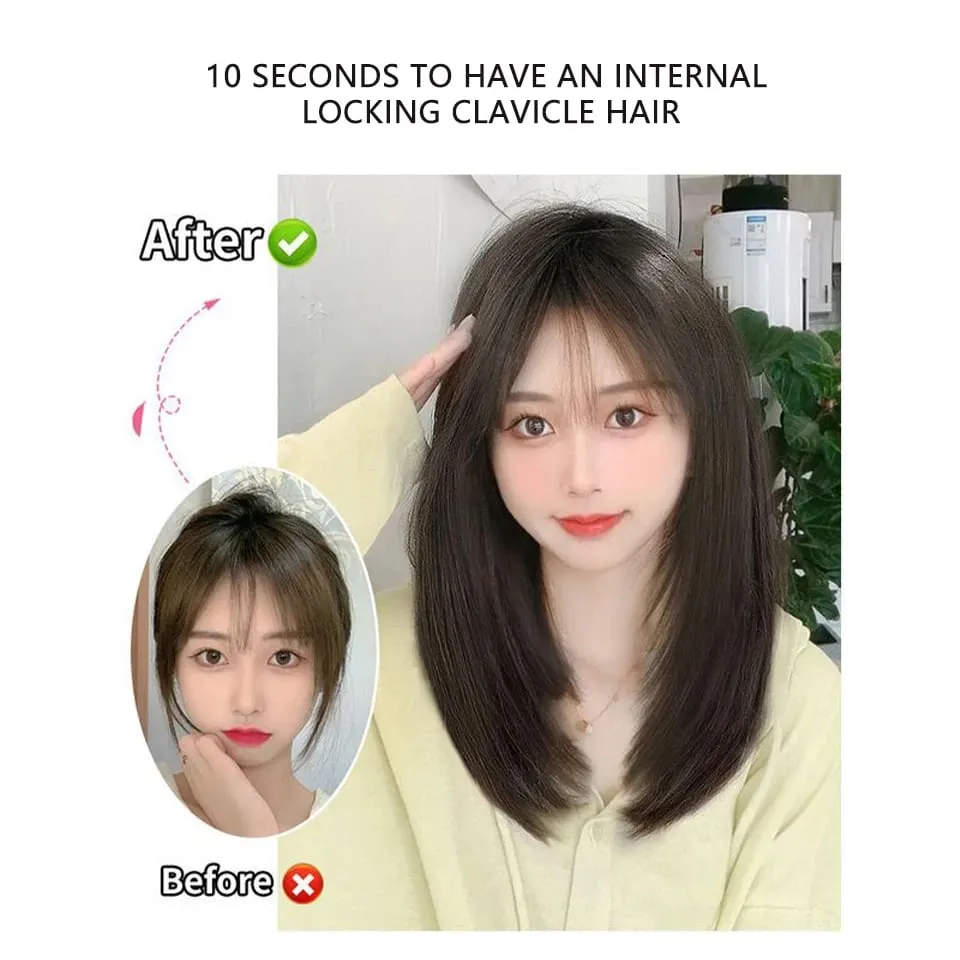 Rambut Panjang Penataan Wanita Sintetis Rambut Ekstra Panjang Wig Sintetis Ekstensi Rambut Berlapis Bagian Atas Kepala Meningkatkan Rambut — image 6