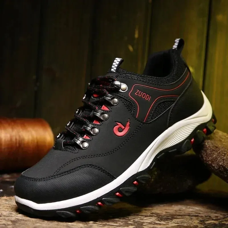 Trend Men's Casual Sneakers Comfort Outdoor Platform Shoes for Men Travel Lightweight Hiking Sneakers Size 48 Sapato Masculino