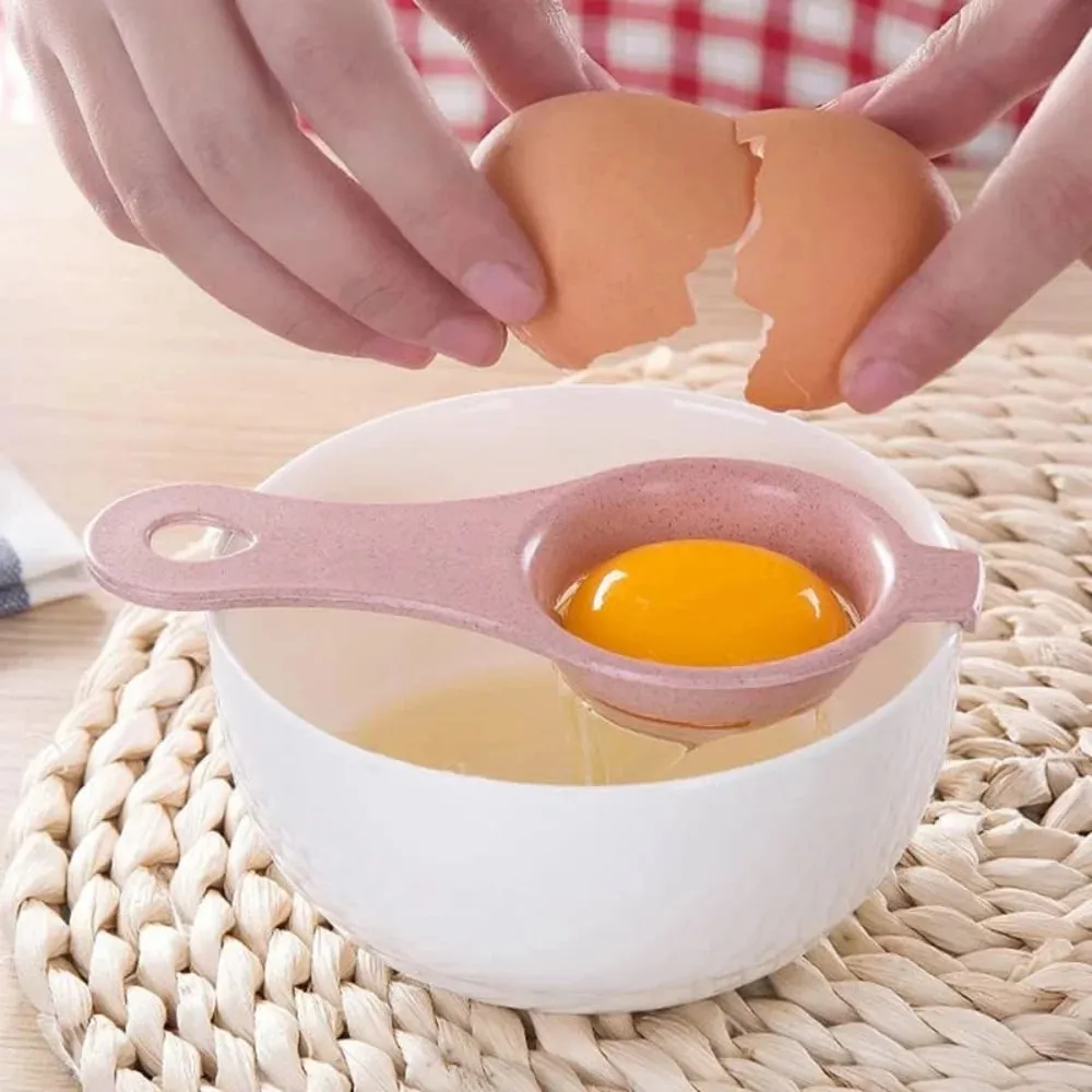3PCS Egg Separator Egg Yolk White Separator Egg White Separator Egg Whites Strainer Filter Divider Egg Separator Tool Kitchen Ba — image 9