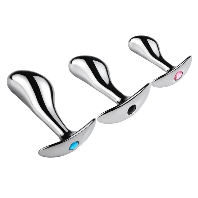 Mertal Anal Plug P Spot Stimulator Prostate Massager Butt Plug Wearable Sex Toys for Men and Women Dropshiping — image 2