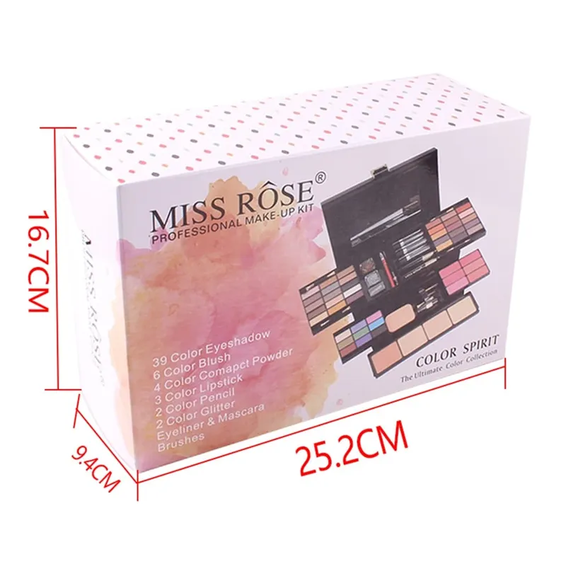 Multi-function Comestic Kit All-in-one Eyeshadow Makeup Brushes Lipstick Make Up Set Palette Case Professional Makeup Artist Box — image 7