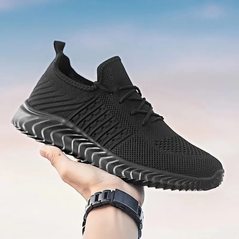Chaussures de Sport légères d'été pour hommes, baskets de course classiques en maille, chaussures décontractées respirantes, baskets d'athlétisme à la mode — image 3