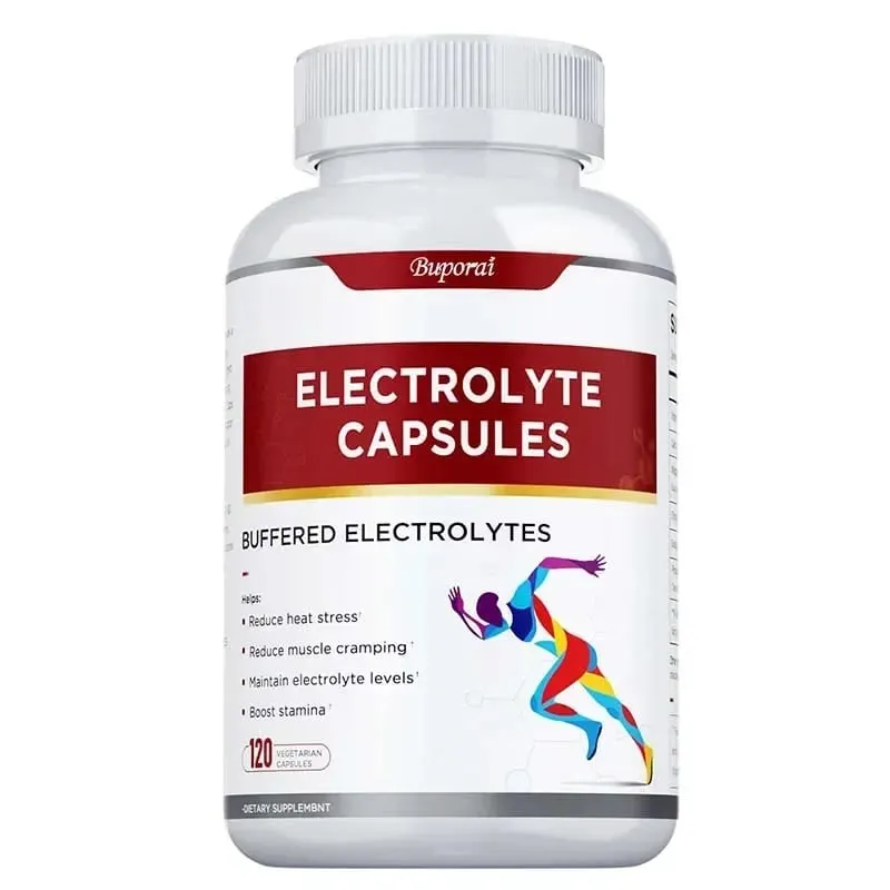Electrolyte Capsules - Supports Electrolyte Balance Relieves Stress Supplements Sports Nutrition Improves Endurance Non-GMO — image 9