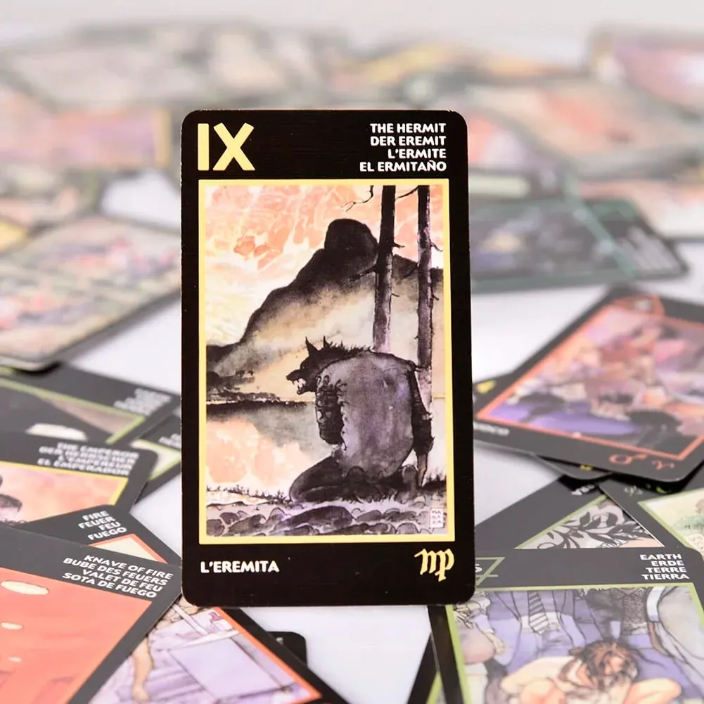 Tarot of Manara Cards A 78 Deck PDF Guidebook Divination fate tarot deck board game for personal use Playing games — image 4