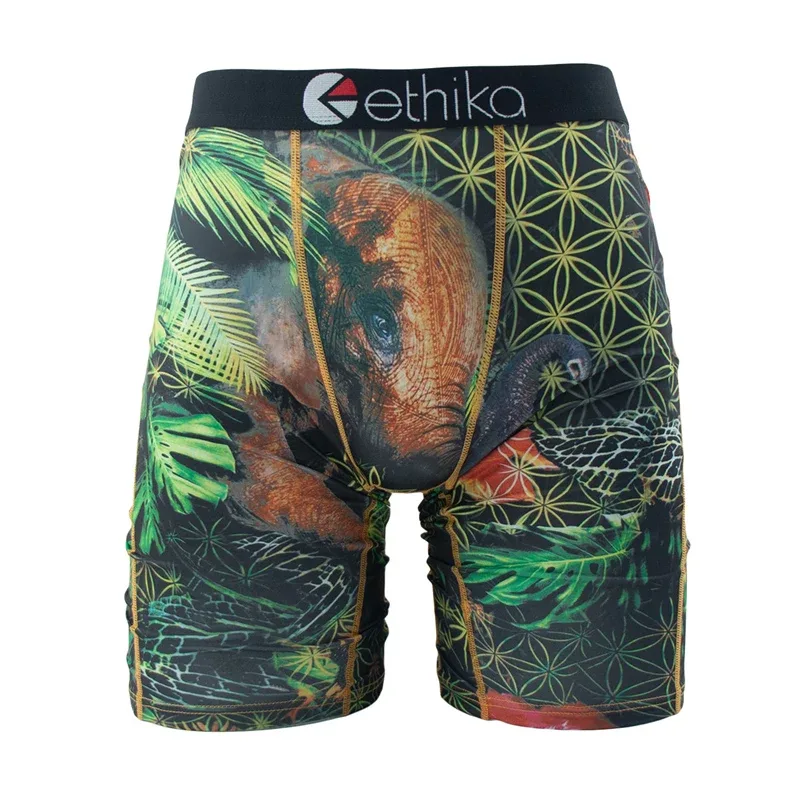 Pakaian Dalam Pria Boxer 1 Buah Celana Dalam Renang Pria Selangkangan Jaring Bersirkulasi Ukuran Plus L-3XL Celana Dalam Pria Celana Boxer Pria 3256809683046815