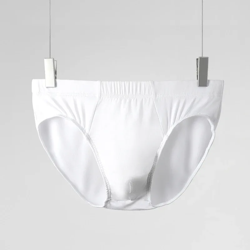 Intimo da uomo, slip da uomo, mutande modali sottili estive, fascino sessuale, pantaloncini traspiranti a vita bassa da uomo di grandi dimensioni — image 24