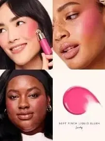 Rare Beauty Lip Gloss Waterproof Non-Stick Cup Lip Glaze Beam Smudge Proof Not Fade Matte Mashed Potato Bliss Happy Joy Blusher — image 19