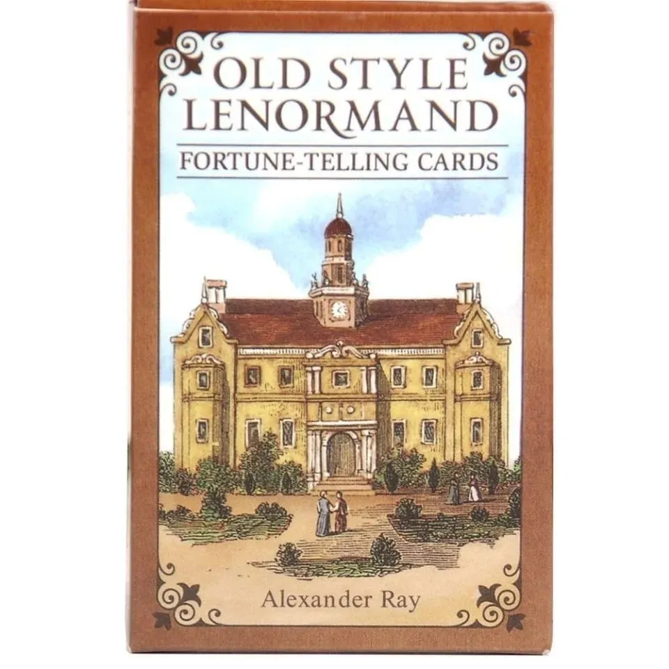 Old Style Lenormand Fortune-Telling Cards English Version A 38 Oracle Deck Divination Fate Board Games Playing Cards — image 6