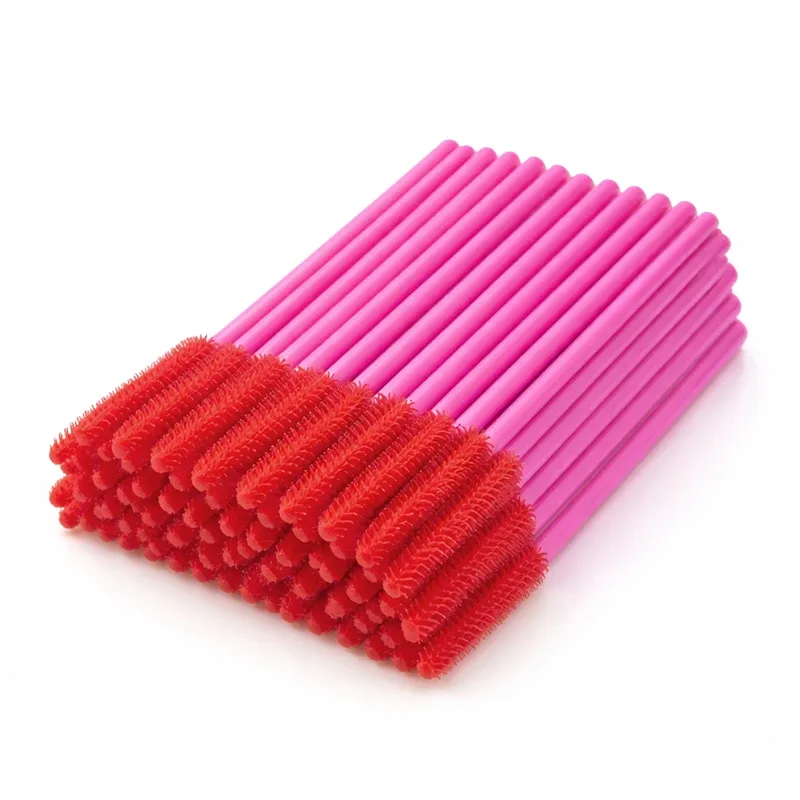 Silicone Eyelash Brush Mascara Wands Applicator Eyebrow Comb Rod Spoolies Eyelashes Brushes Lash Extension Supplies Makeup Tools — image 10