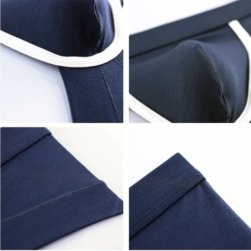 Men's Sexy Comfortable Low Rise Boxer Briefs Bulge Pouch Underwear Underpants Man Lingerie Panties 1pc — image 29