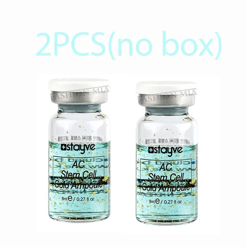 Stayve BB Cream Glow AC Stem Cell Gold Ampoule Serum Niacinamide&Vitamin E Skin Moisturizing Facial Care Starter Kit Daily Use — image 9