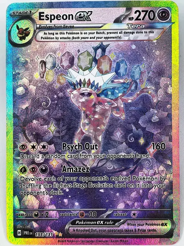 PRE Umbreon Eevee Sylveon Leafeon Glaceon Toys Hobbies Hobby Collectibles Game Collection Anime Cards — image 21