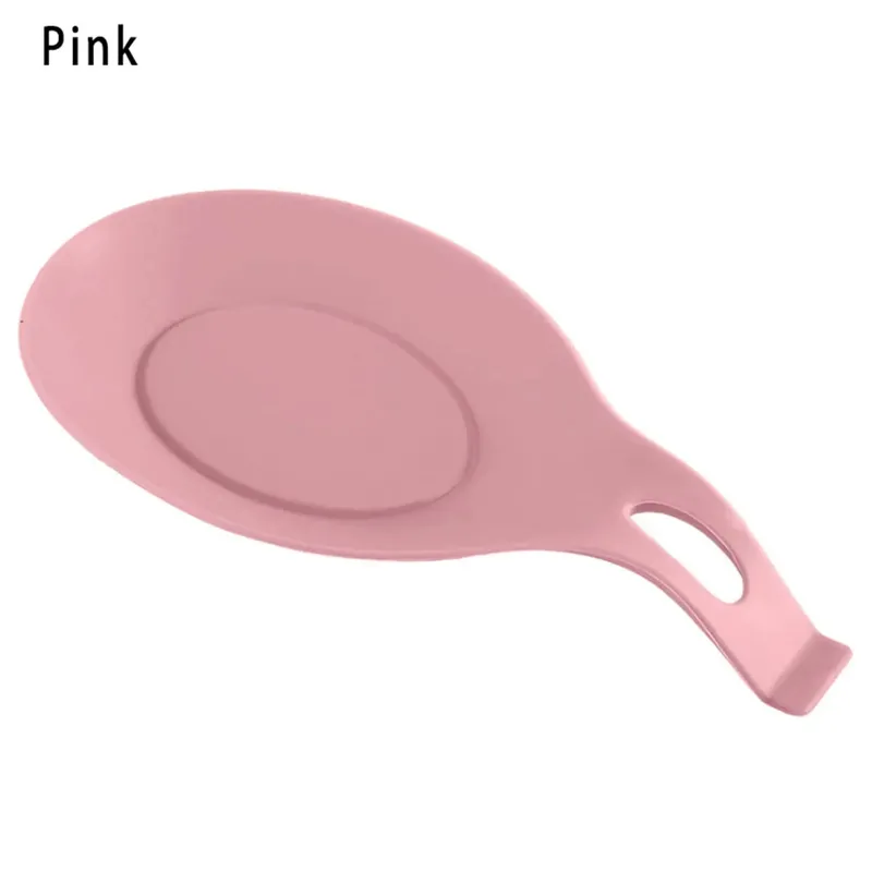 1PC Heat Resistant Silicone Spoon Shelf Chopstick Tray Pot Holder Stove Organizer Utensil Spatula Holder Spoon Pad Kitchen Tool — image 15