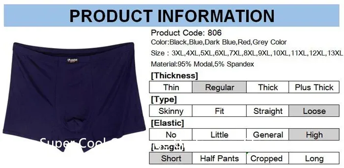 Boxershorts Mannen Modale Slipje 200KG Zacht 13XL Mannelijke Ondergoed Plus Size 12XL Jumbo Onderbroek Losse 9XL 5XL Rood Zwart grote Boxers