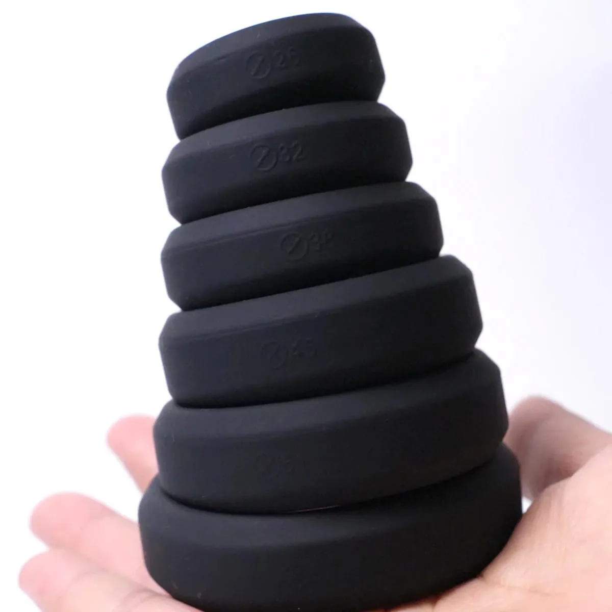 Outil sexuel pour hommes, anneau de coq pour hommes, civière de boule de Scrotum, ceinture de bite en Silicone, verrouillage des testicules, anneaux de retard de sperme pour pénis — image 4
