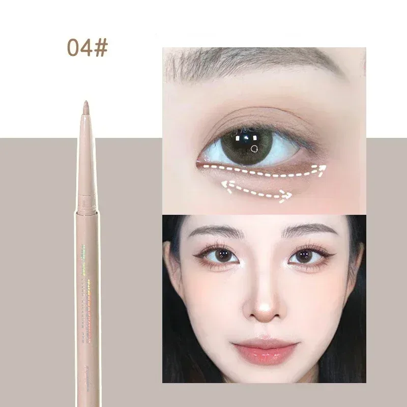 Matte Brightening Lying silkworm Shadow Pen Dual-use Eyeliner Gel Pen Beige Skin Tone Concealer Pen Smooth Contour Eye Shadow — image 11