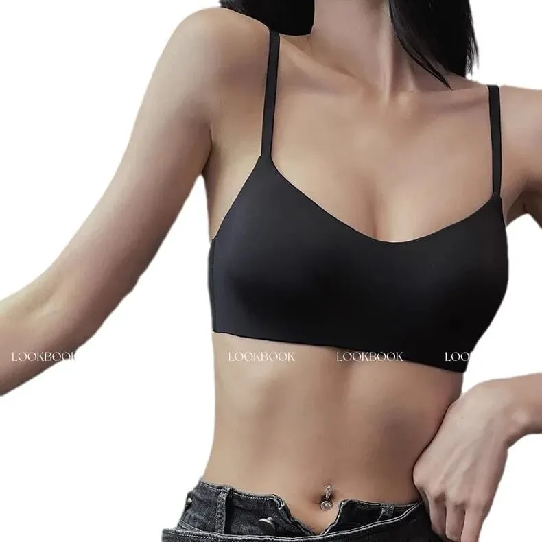 Seamless Bras สำหรับผู้หญิงหน้าอกเล็ก 1/2 ถ้วย Push Up Bra Bra ผู้หญิงสนับสนุนชุดชั้นในเซ็กซี่ชุดชั้นในหญิง Intimates — image 6