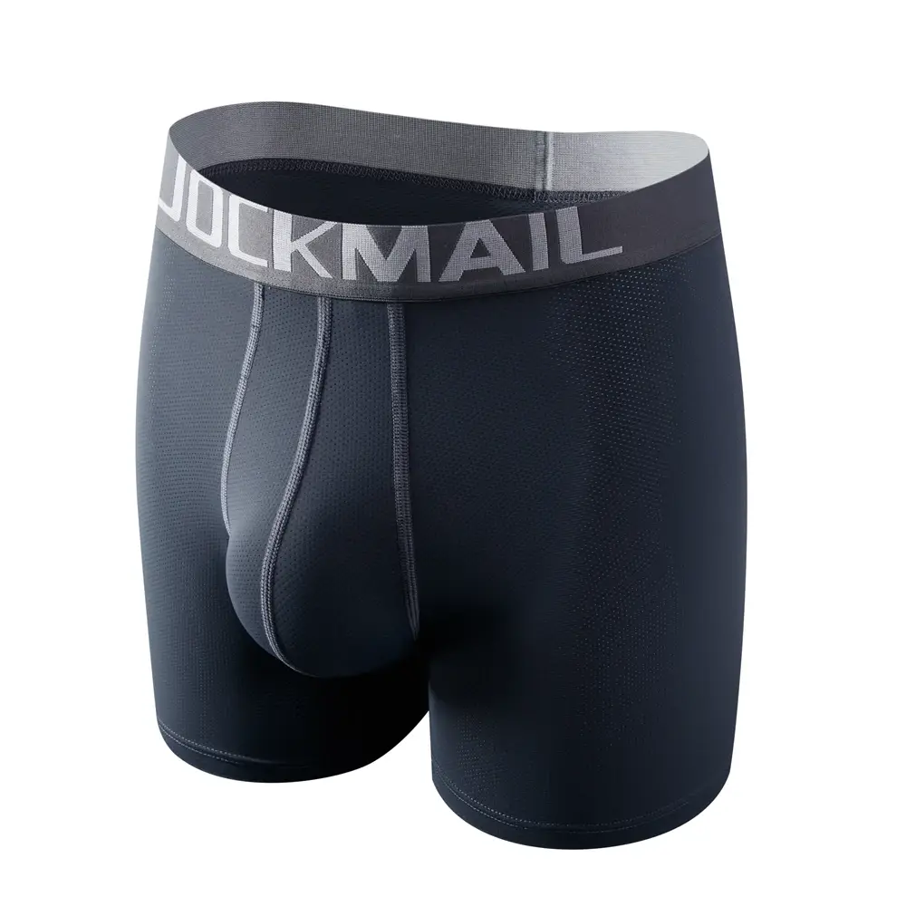 Sexiga män underkläder Boxer 3D hängmatta-formad påse för män Designad ventilerande nätpaneler män boxershorts trunk herrkalsonger — image 9