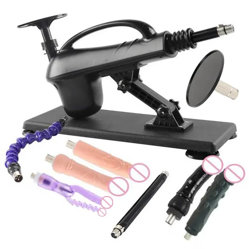 Portable Automatic Masturbation Machine for Women with Big Dildo Men's Sex Toy Pumping Gun for Couples — image 22