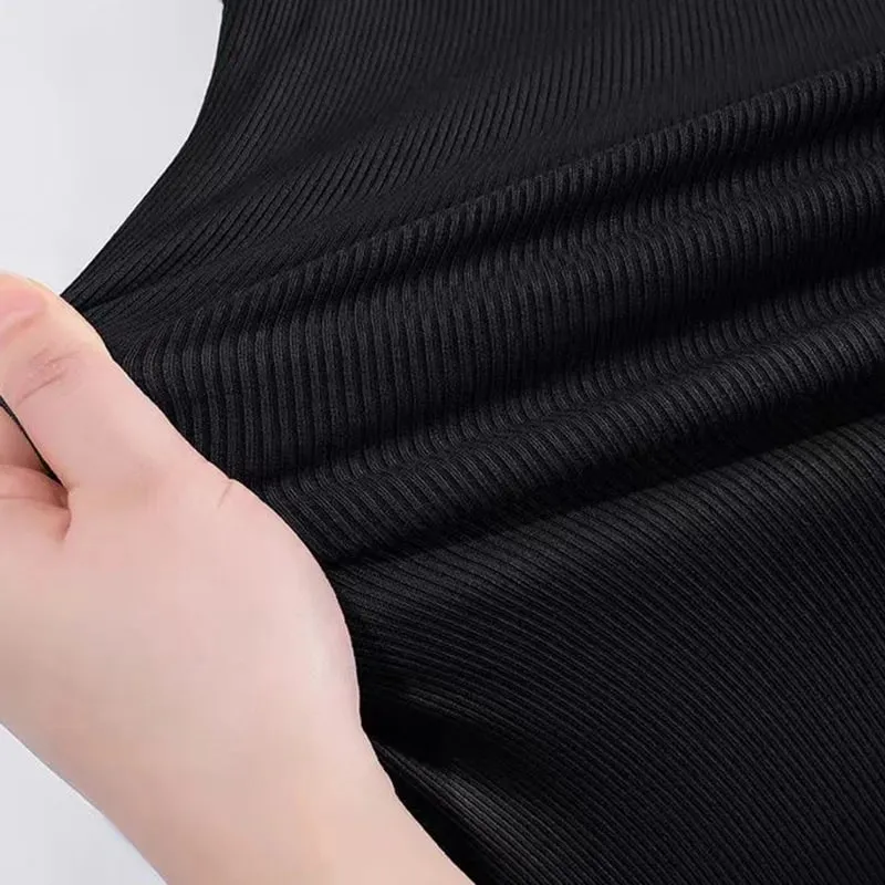 Women's Solid Color Spaghetti Straps Sleeveless Slim Camisole with Chest Pad Summer Wear Outside Female Short Tops Vests — image 7