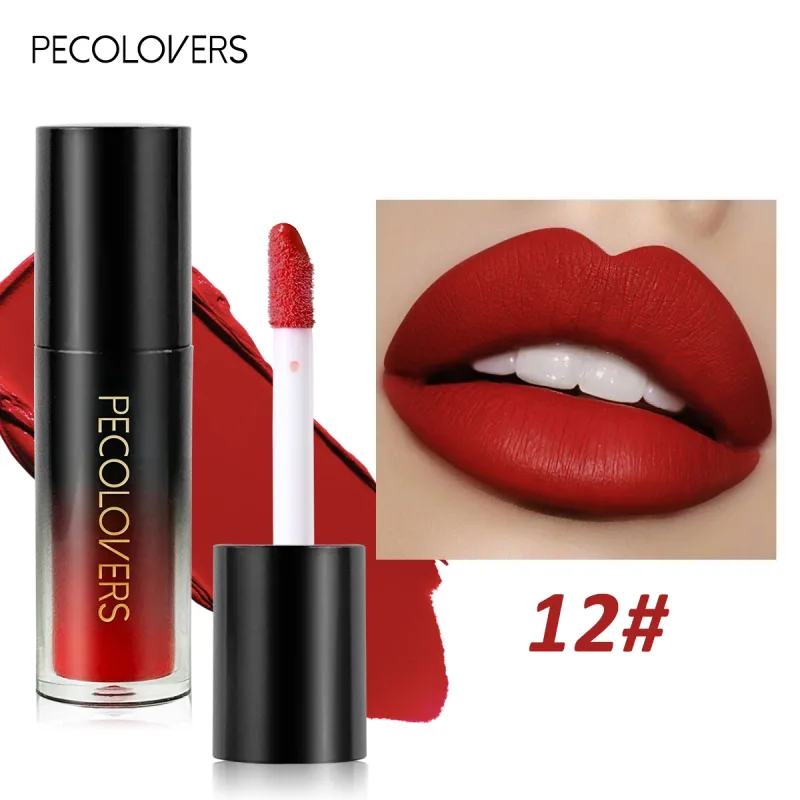 Multiple Colors Matte Velvet Lip Gloss Waterproof Long-lasting Non-stick Cup smooth Lipstick To Apply High Color Rendering — image 26
