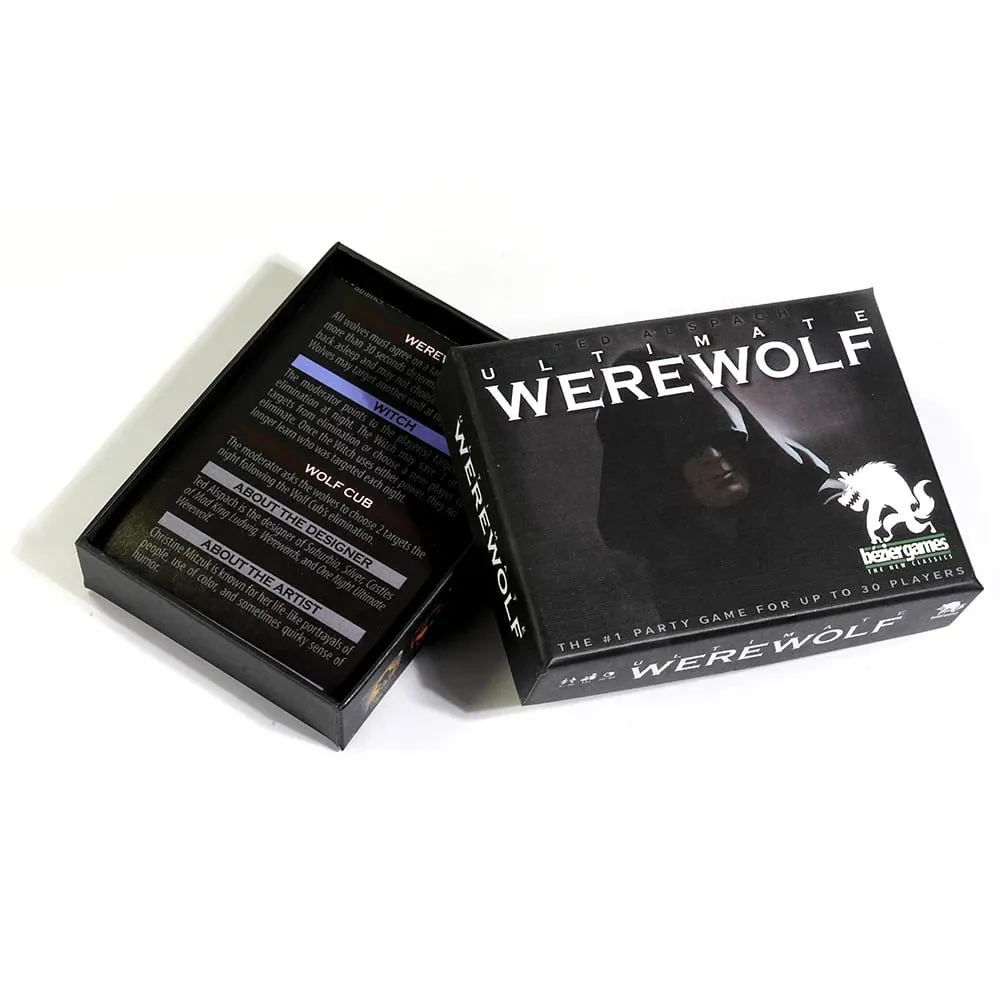 Ultimate Werewolf Revised Edition Card Game 14 Unique Roles On 34 Role Cards Keeps Games Fresh And Engaging Werewolf Party Game — image 3