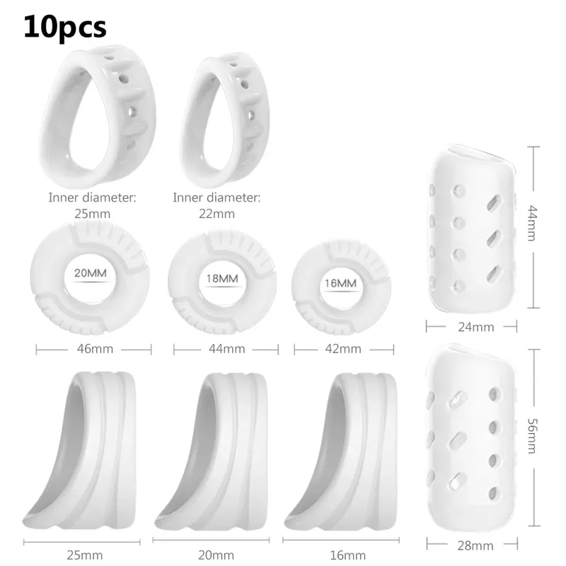 Silicone Male Foreskin Corrector Penis Rings Cock Ring Male Glans Expose Delay Ejaculation Cockrings Sex Toys For Men Adults Toy — image 14