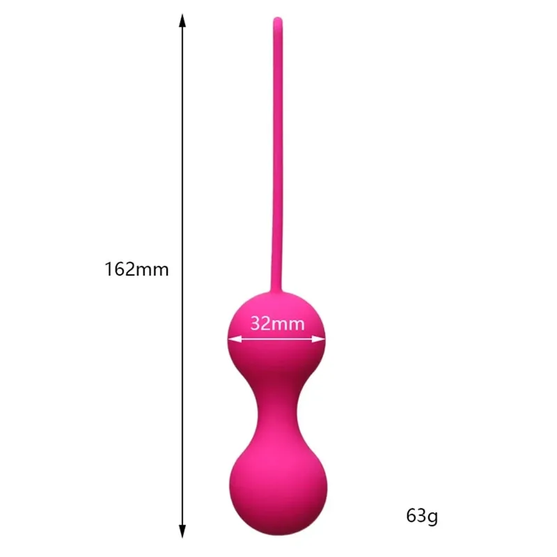 3PCS Set Silicone Smart Ball Vibrator Kegel Ball Ben Wa Ball Vagina Tighten Exercise Machine Sex Toy for Women Vaginal Geisha