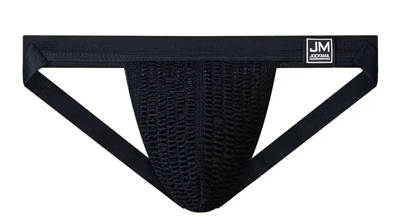 Jockmail Sexy Men Underwear Briefs Jockstrap Bare Buttocks Panties Gay Male Panties Shorts Bulging Bag Soft Underpants Cueca — image 30