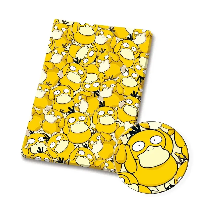Pokemon Kartun Fabric140*50Cm Buatan Tangan Jahit Patchwork Quilting Gaun Bayi Rumah Lembar Dicetak Kain Kain Jahit Anak-anak — image 8