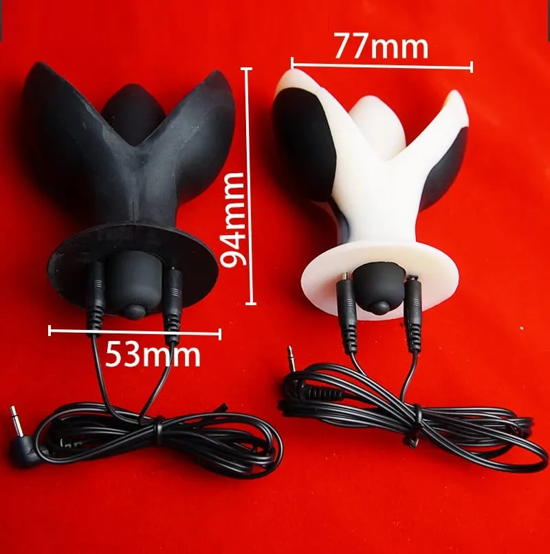 Electro Anal Electrode Bi-Polar Electric Shock Vaginal Butt Plug Sex Toys Estim E-stim Electrosex Electroshock Electrostimulator — image 6