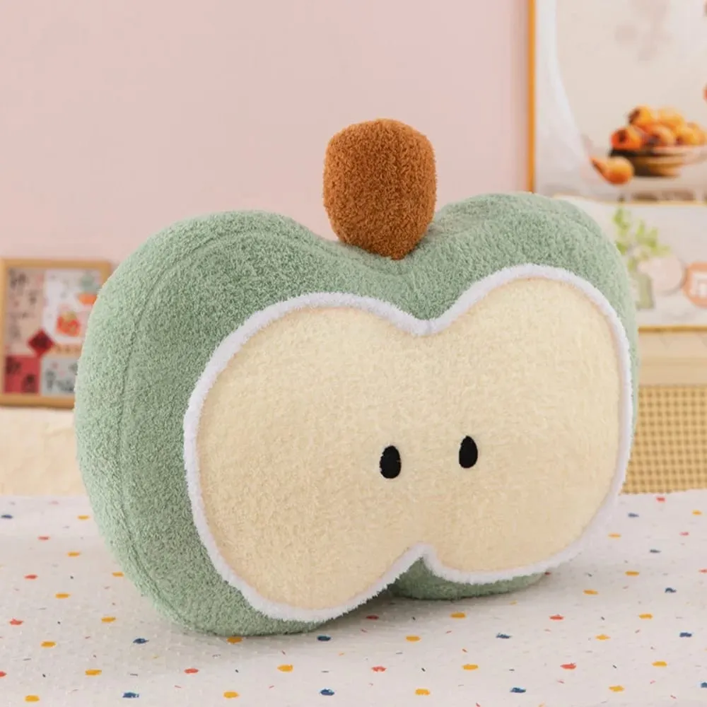 Criativo pelúcia fruta boneca travesseiro macio almofada de dormir almofada de assento de escritório para sala de estar sofá cama